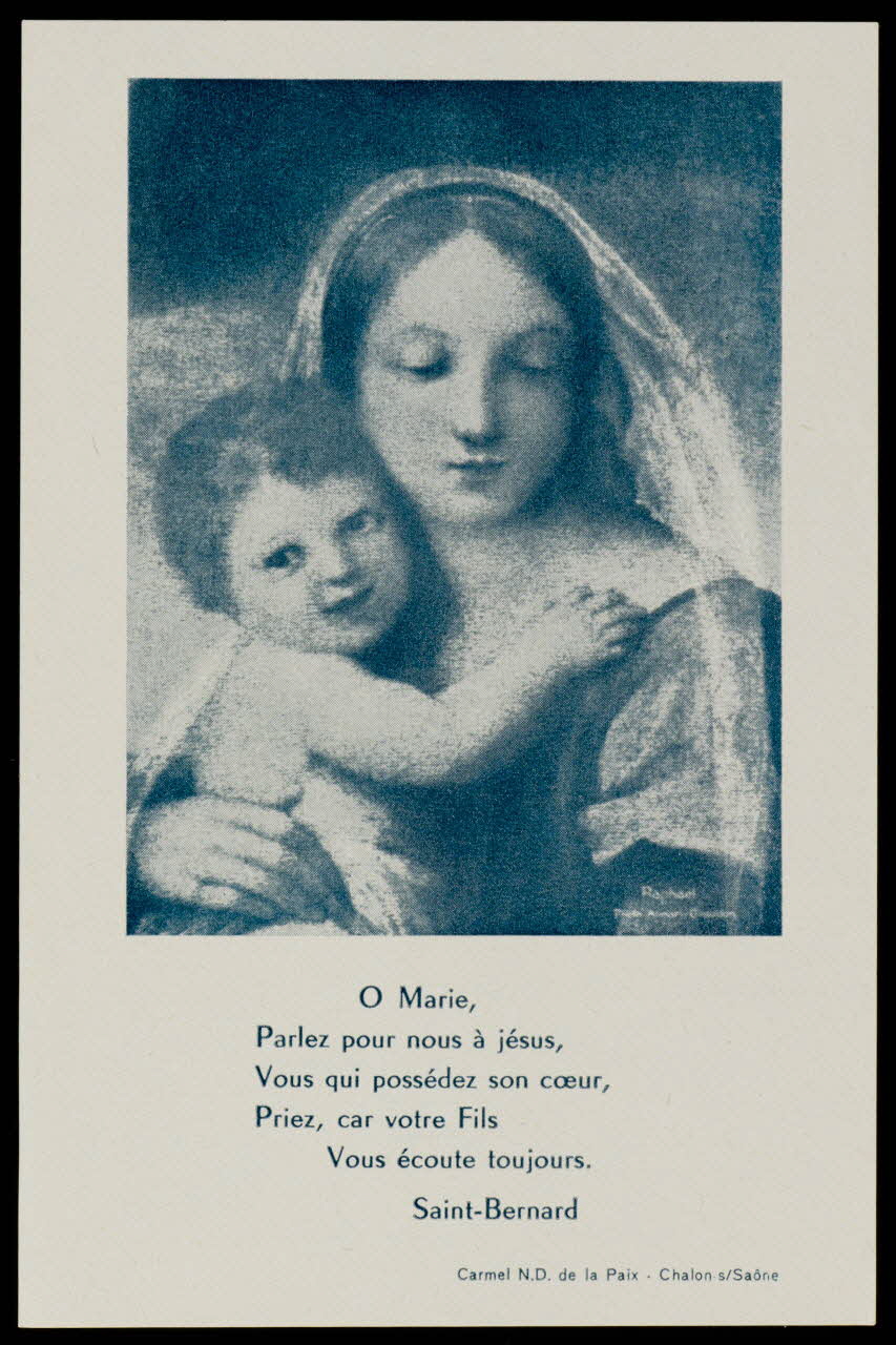 estampe O Marie, 1979.29.300 Photo