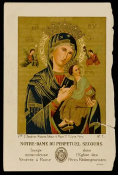 estampe NOTRE-DAME DU PERPETUEL SECOURS 1979.29.302  Photo