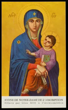 estampe ICONE DE NOTRE-DAME DE L'ASSOMPTION 1979.29.308  Photo