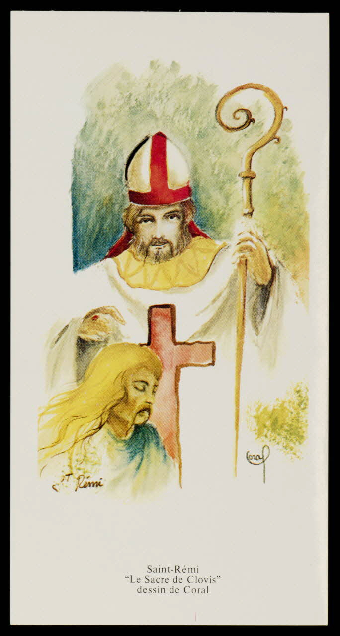 estampe Saint-Rémi  "Le Sacre de Clovis" 1979.29.312 Photo