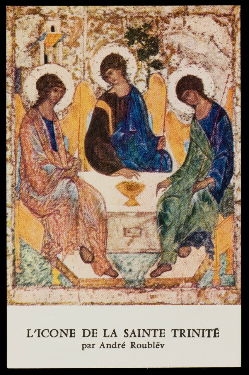 estampe L'ICONE DE LA SAINTE TRINITE 1979.29.313 Photo