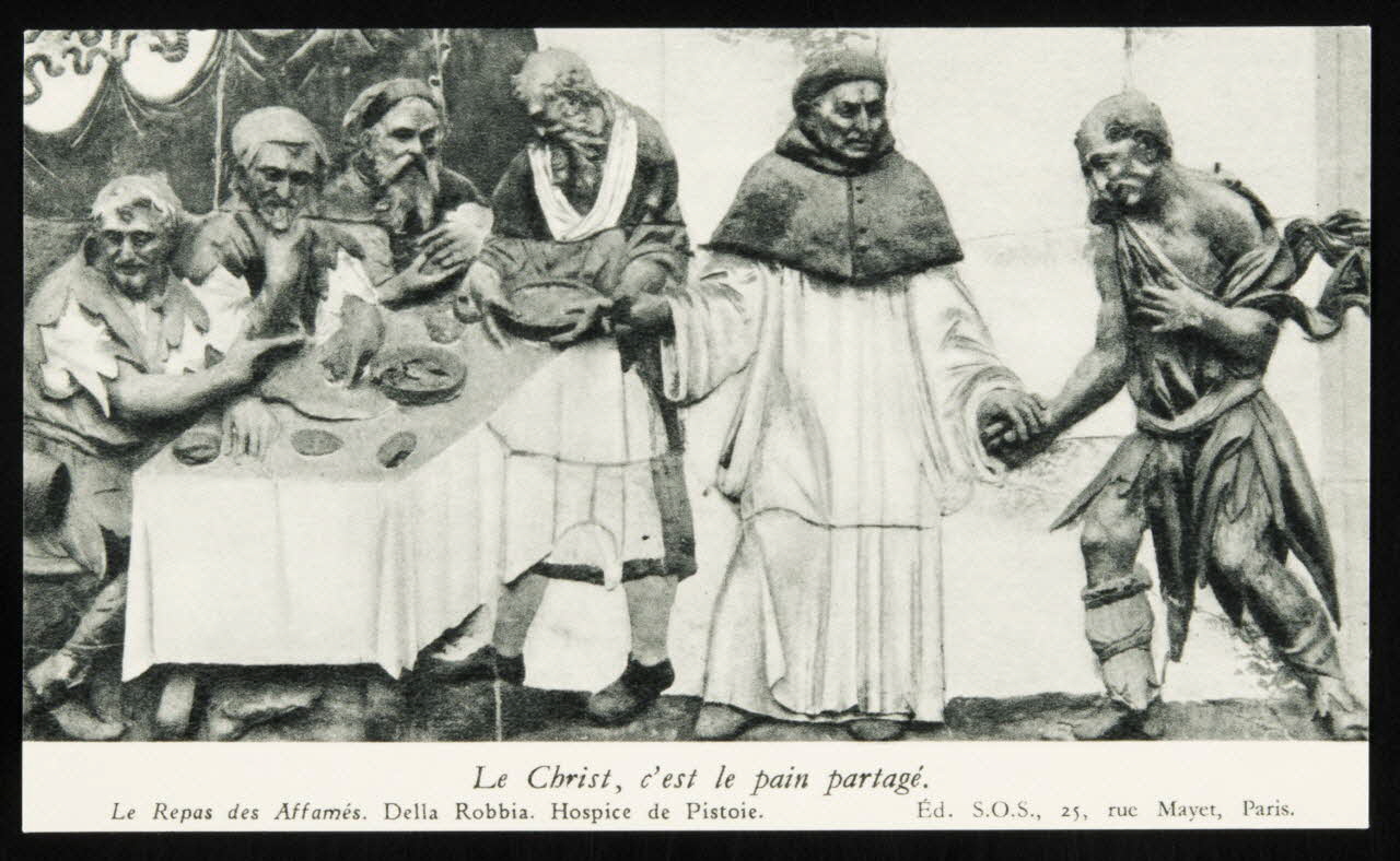 estampe Le Christ, c'est le pain partagé. 1979.29.314.9 Photo