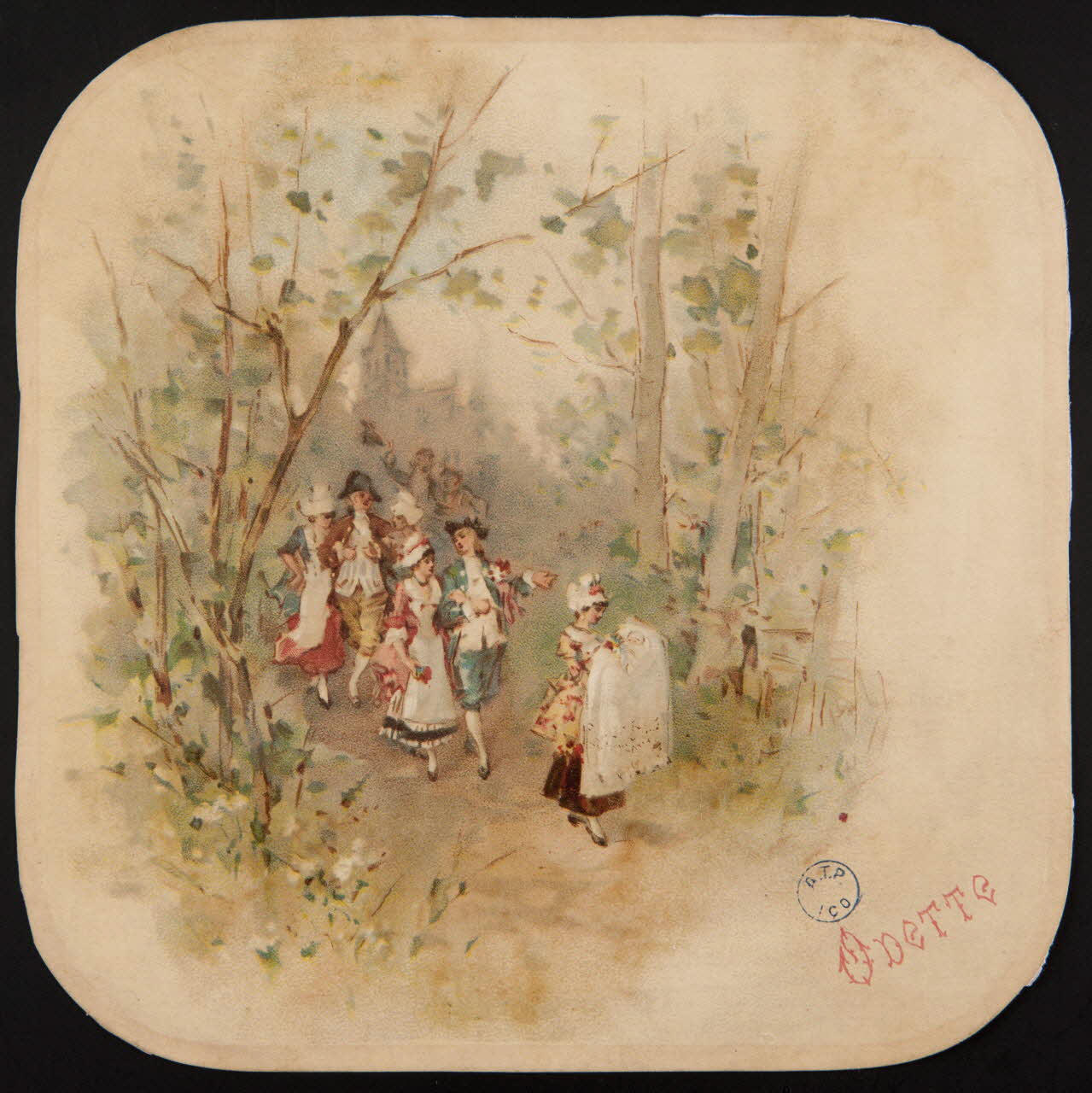 estampe ODETTE 1891 1979.29.322 Photo