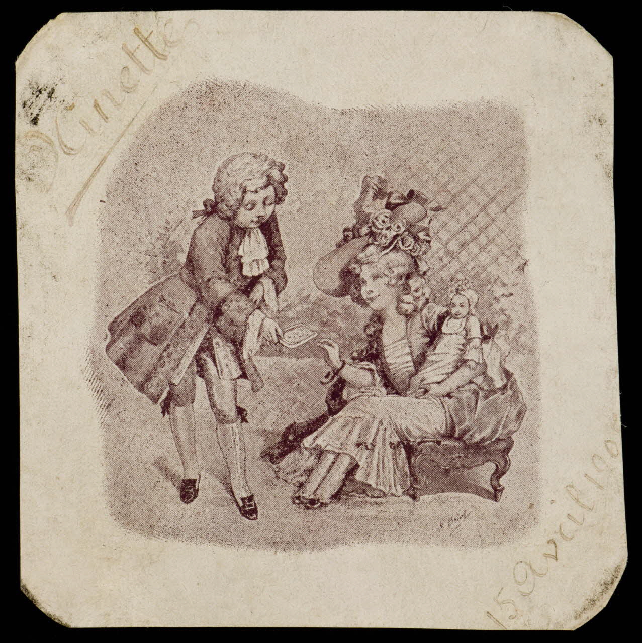 estampe Scène de galanterie 1979.29.333 Photo