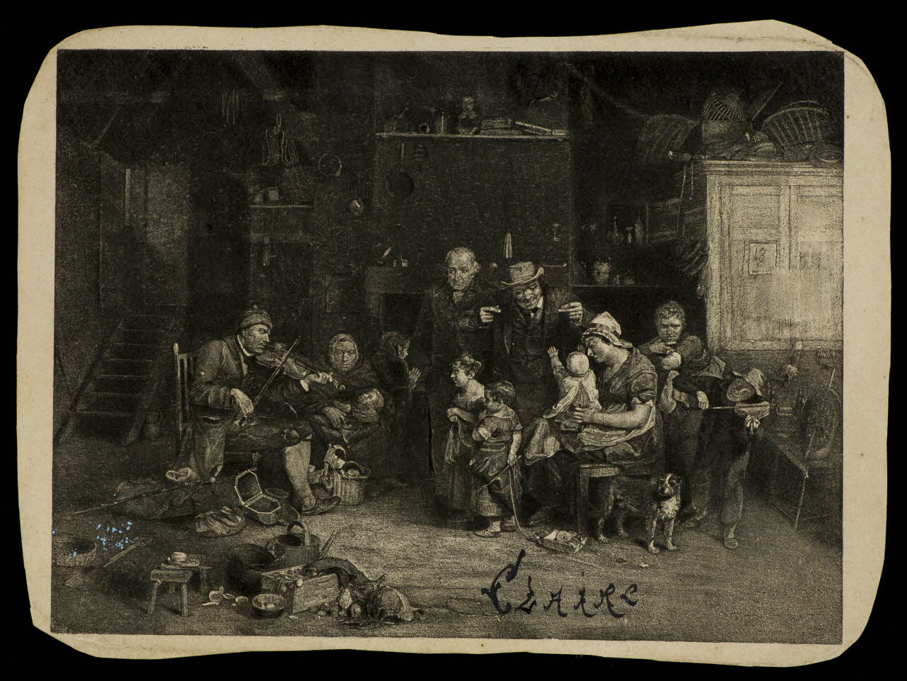 estampe CLAIRE 1979.29.336 Photo