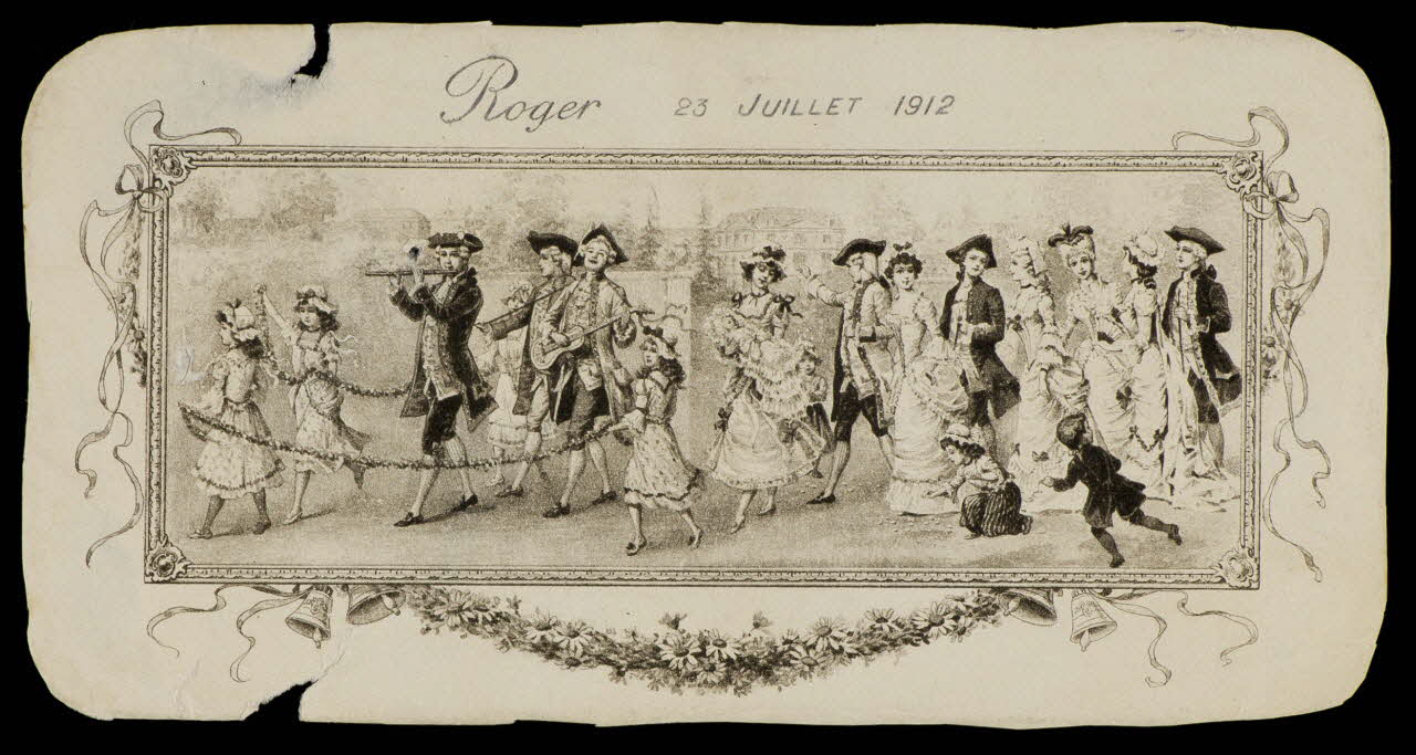 estampe Roger 23 JUILLET 1912 1979.29.341 Photo