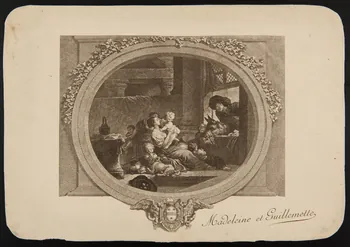 estampe Madeleine et Guillemette 1979.29.344 Photo