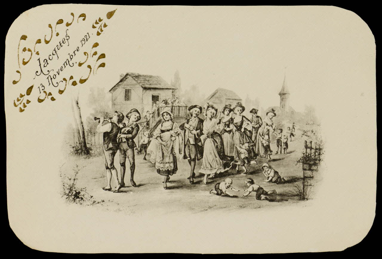 estampe Cortège festif 1979.29.352 Photo