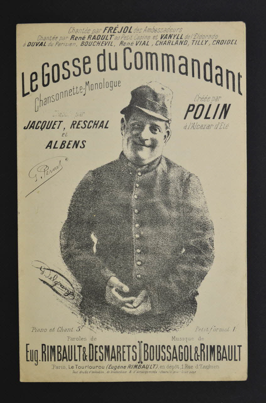 chanson petit format 1966.208.11 Photo Mucem