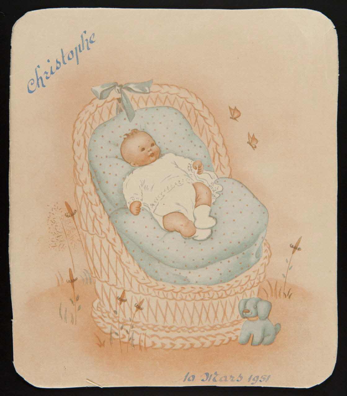 estampe Christophe  10 Mars 1951 1979.29.377 Photo