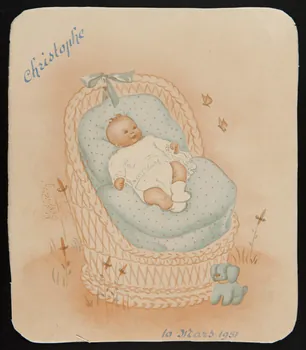 estampe Christophe  10 Mars 1951 1979.29.377 Photo