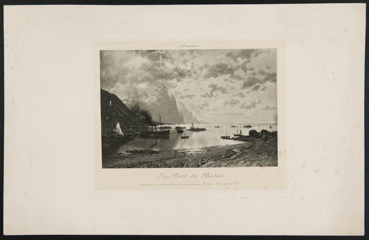 estampe Le Port de Bodoé 1979.29.411 Photo