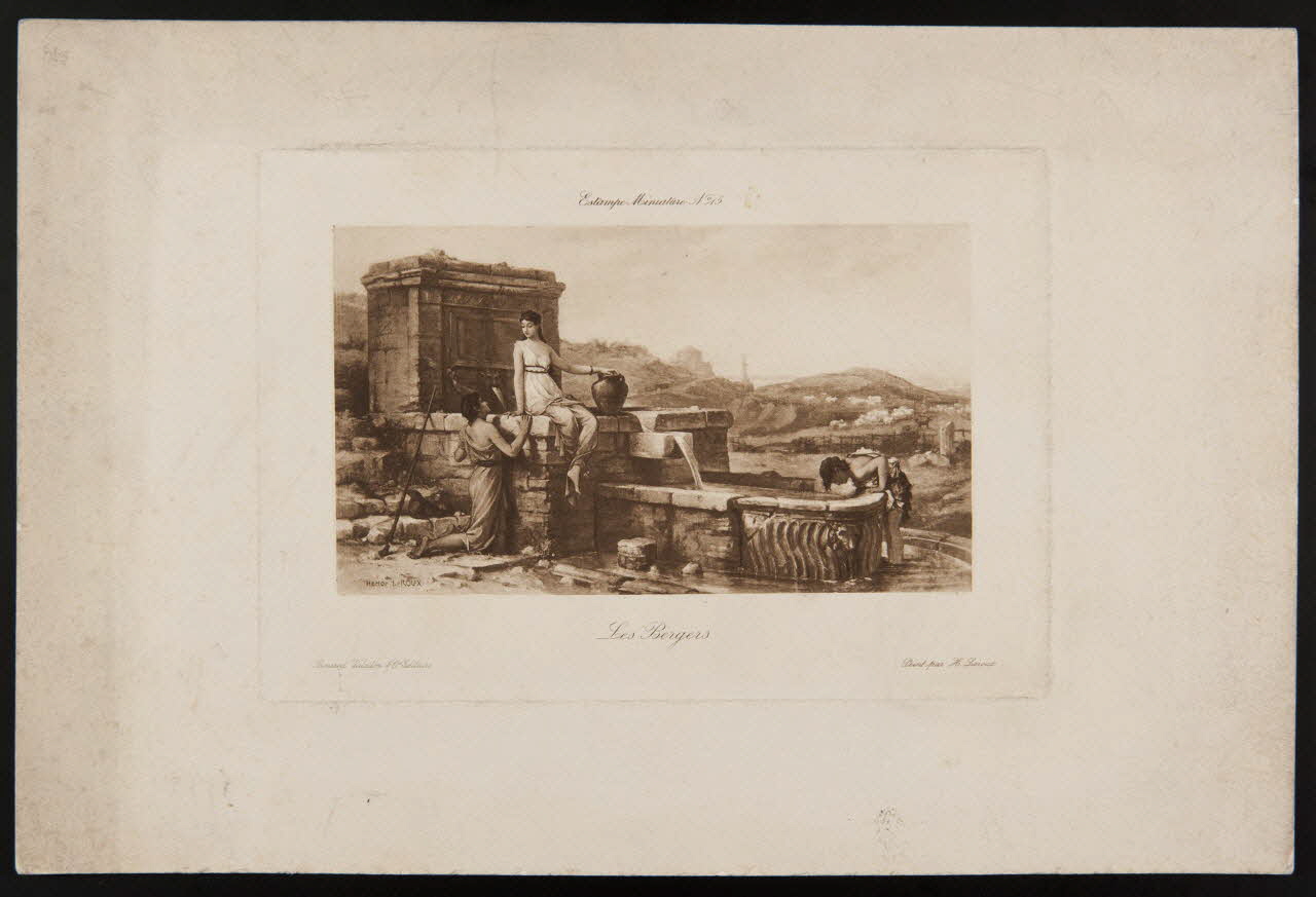 estampe Les Bergers 1979.29.413 Photo
