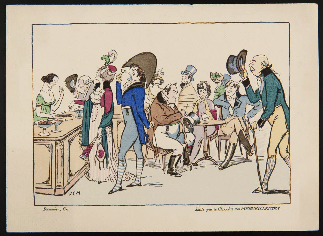 estampe Au salon de thé 1979.29.417 Photo