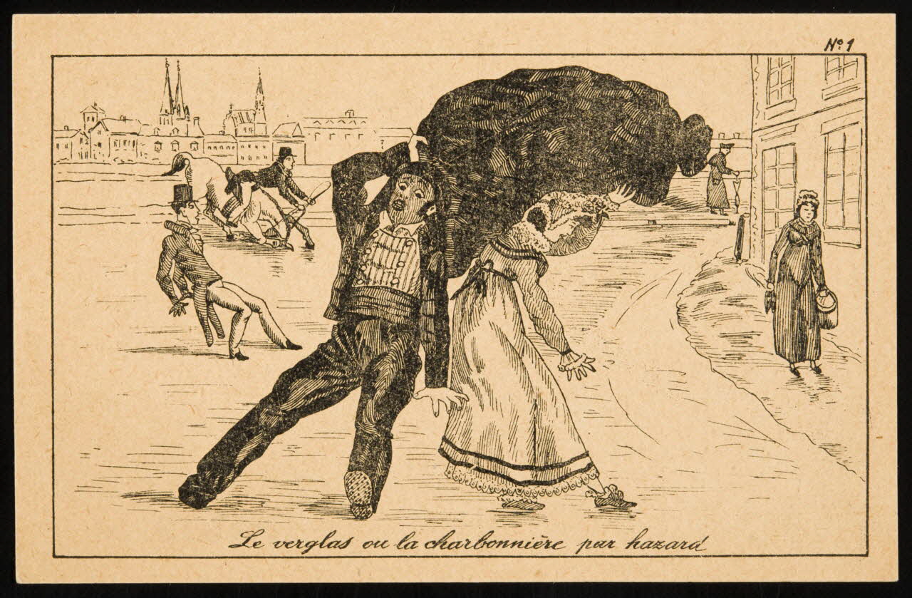 estampe Le verglas ou la charbonnière par hazard 1979.29.421 Photo