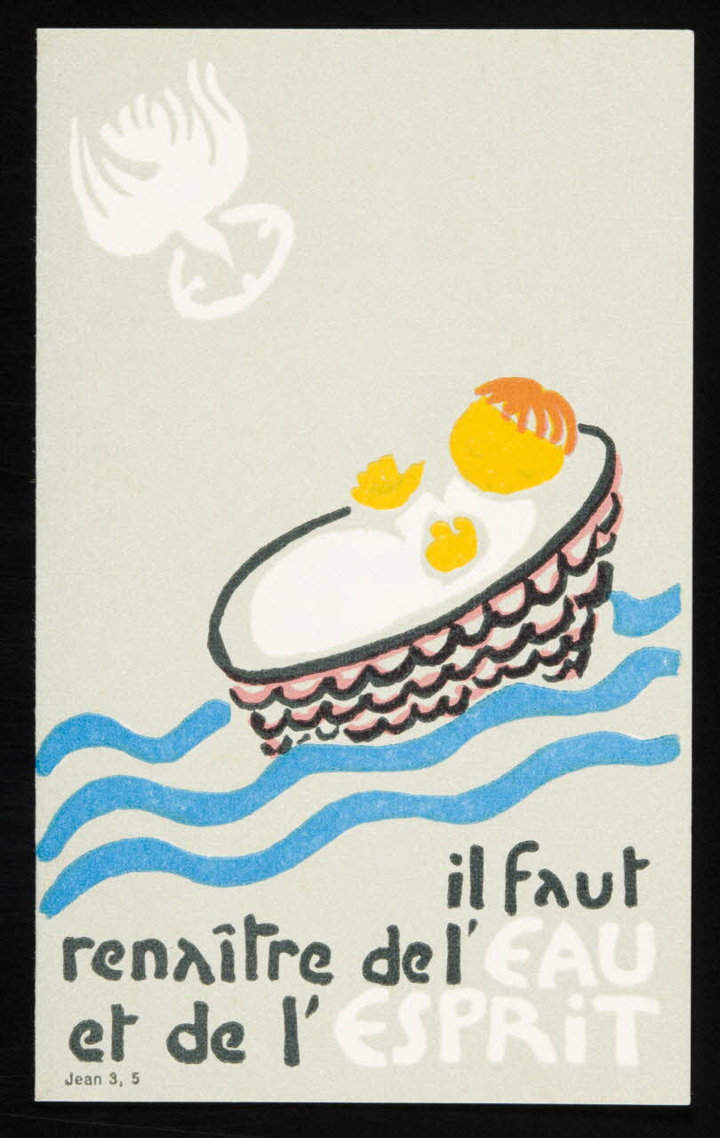 estampe il faut  renaître de l'EAU  et de l'ESPRIT 1979.29.423 Photo