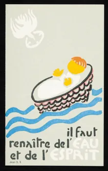estampe il faut  renaître de l'EAU  et de l'ESPRIT 1979.29.423 Photo