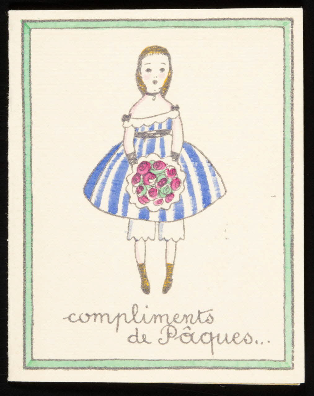 estampe compliments  de Pâques... 1979.29.433 Photo