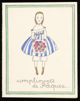estampe compliments  de Pâques... 1979.29.433 Photo