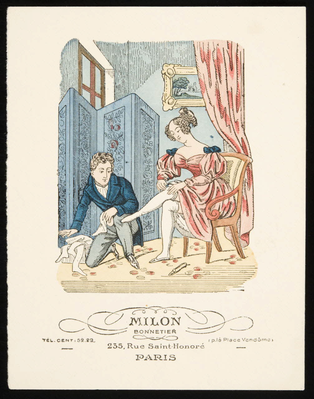 estampe MILON  BONNETIER 1979.29.434 Photo