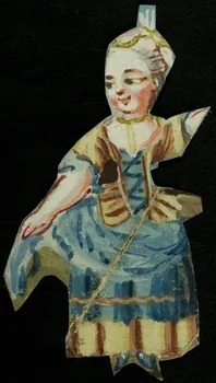 estampe Femme en costume XVIIIe siècle 1979.29.547.2 Photo