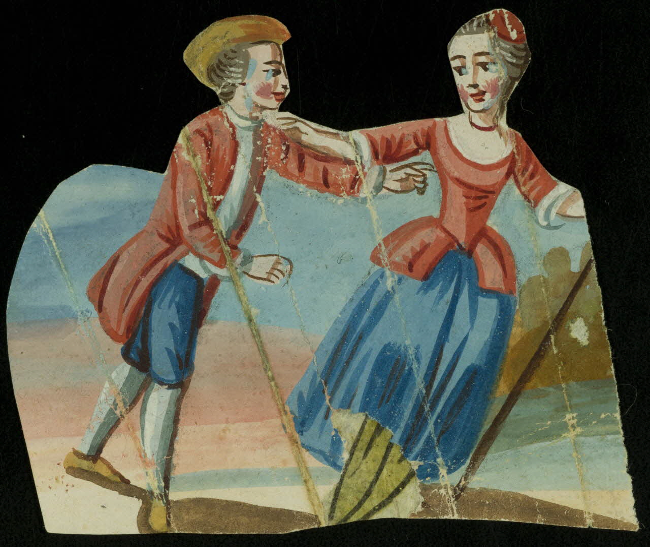 estampe Couple en promenade 1979.29.547.3 Photo