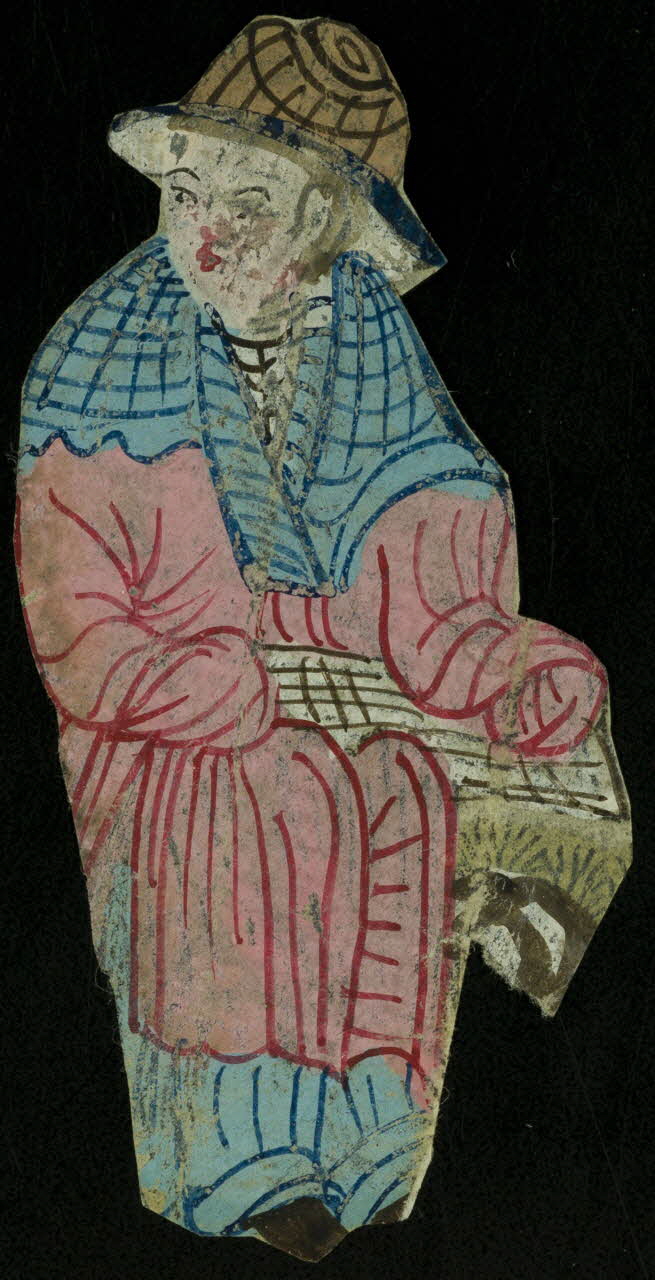 estampe Figure japonisante 1979.29.551.2 Photo