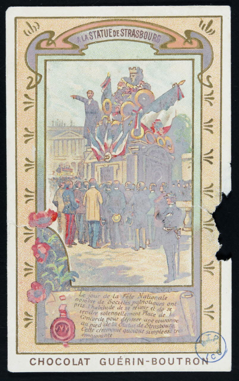 estampe A LA STATUE DE STRASBOURG 1979.33.113 Photo