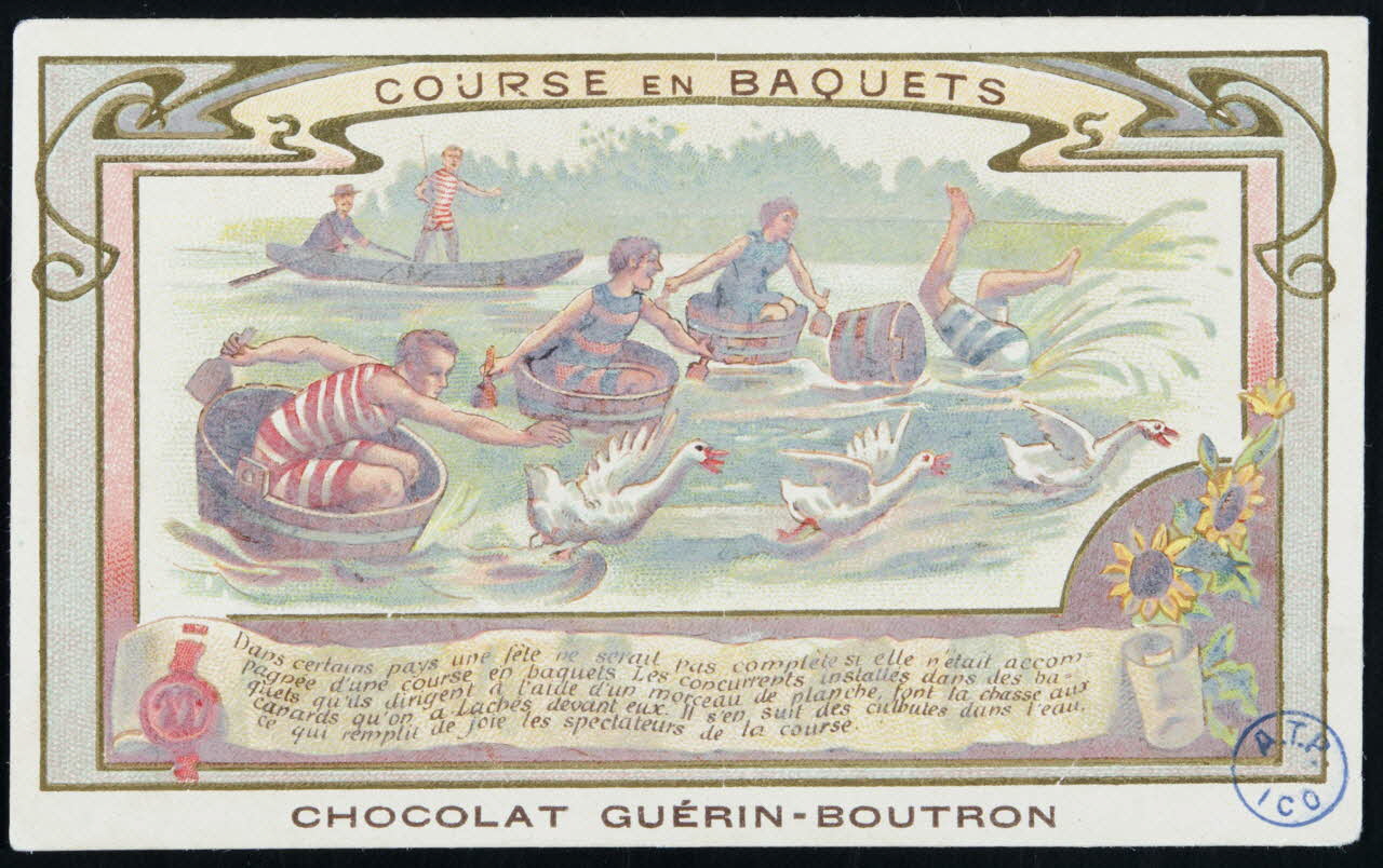 estampe COURSE EN BAQUETS 1979.33.118 Photo