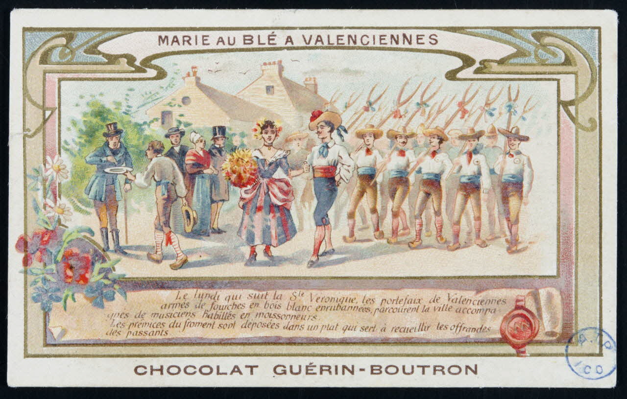 estampe MARIE AU BLE A VALENCIENNES 1979.33.120 Photo