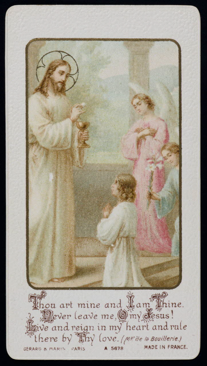 Gérard Marin estampe Le Christ donnant la communion Paris 1930-1945 1979.47.18 Photo