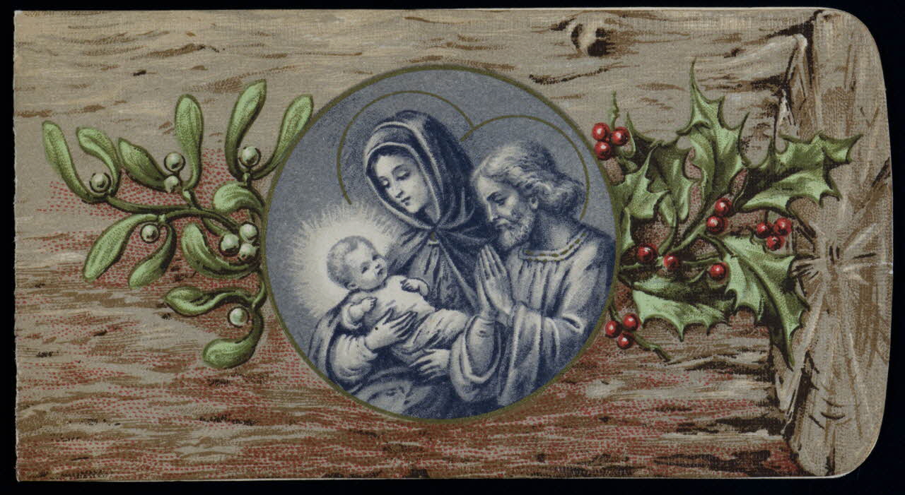 Gérard Marin estampe Carte de Noël Paris 1930-1945 1979.47.23 Photo