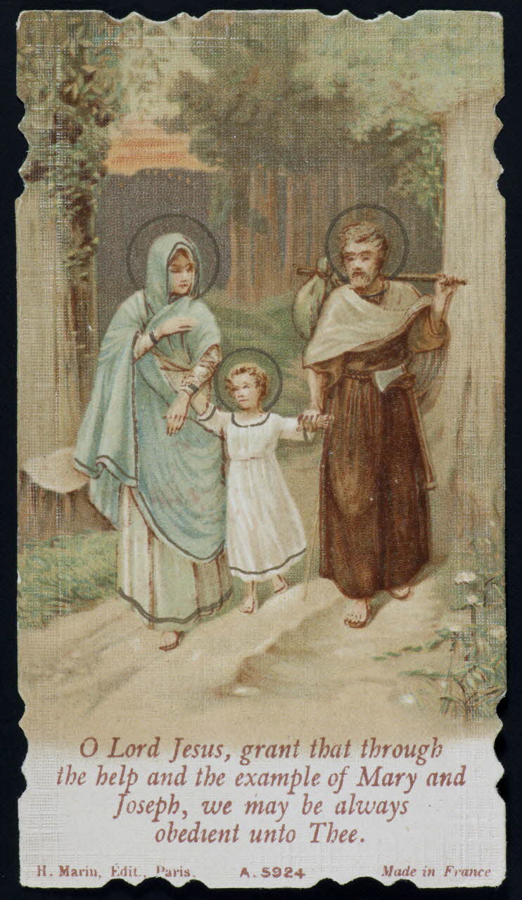 Gérard Marin estampe Sainte Famille Paris 1930-1945 1979.47.3 Photo