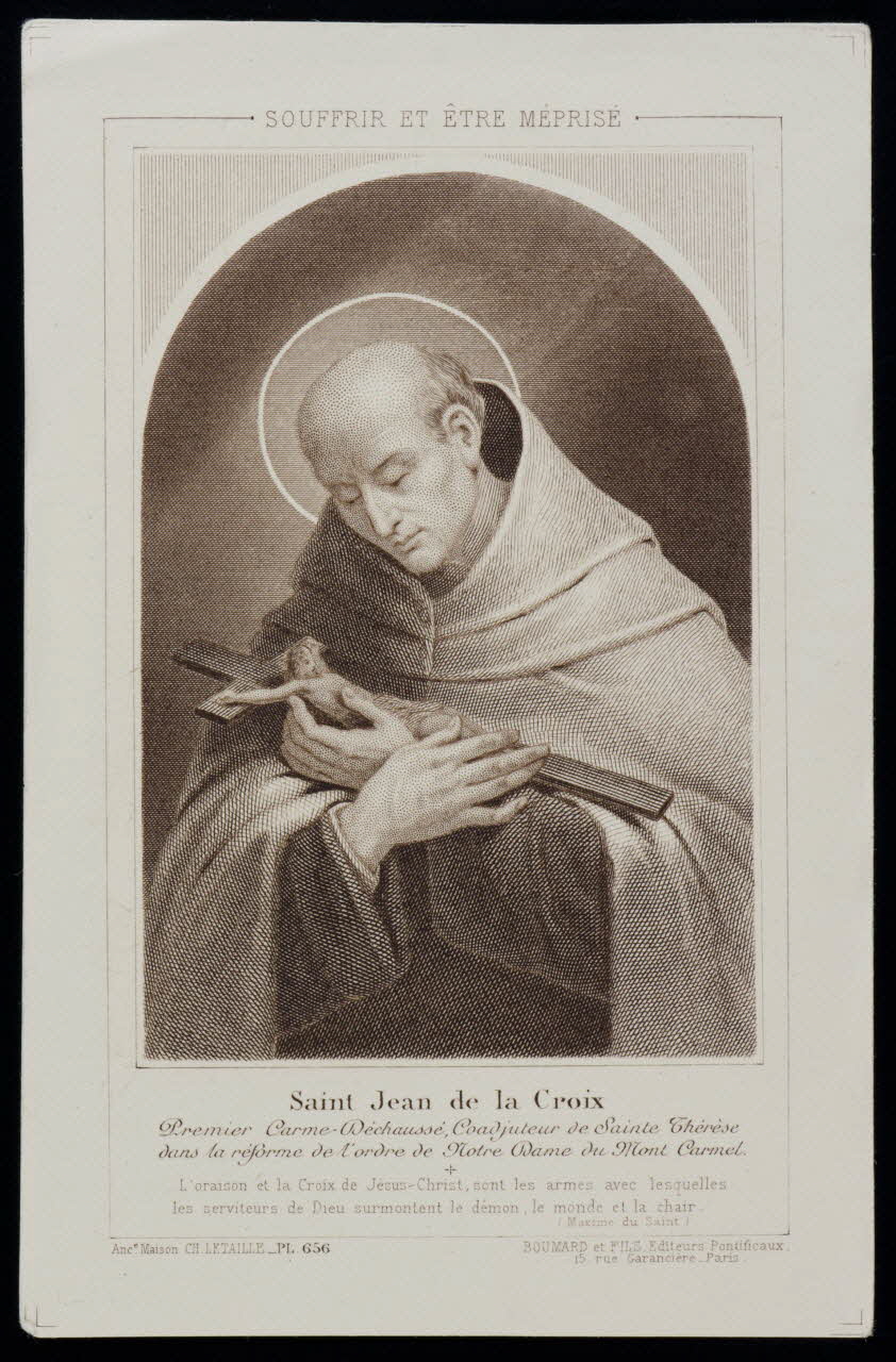 estampe Saint Jean de la Croix 1979.47.36 Photo