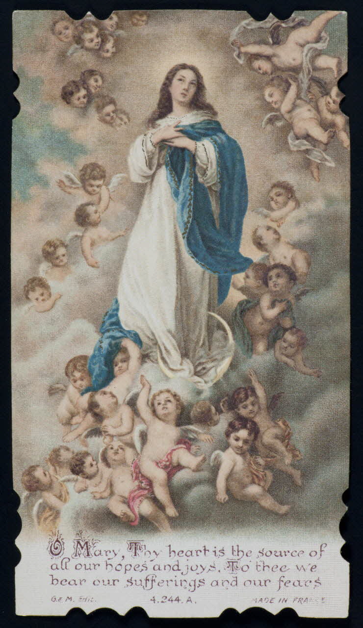 Gérard Marin estampe Assomption de la Vierge Paris 1930-1945 1979.47.4 Photo