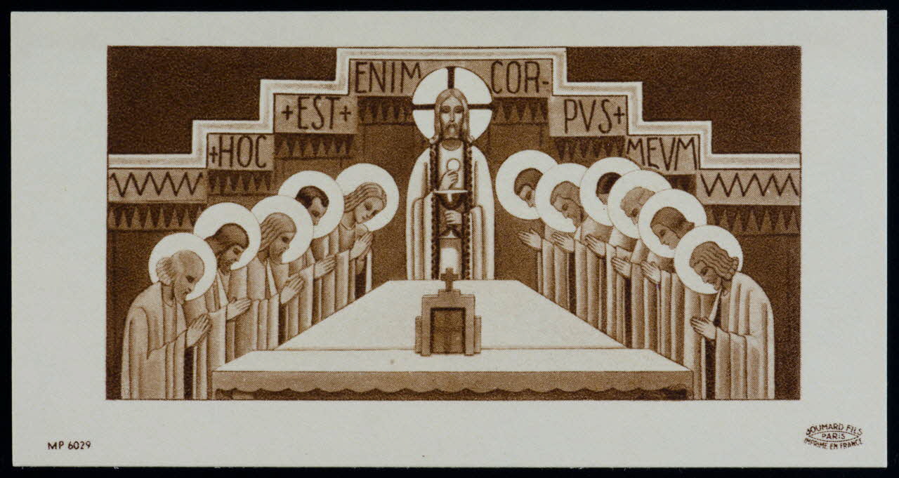 estampe Le Christ donnant la communion 1979.47.48 Photo