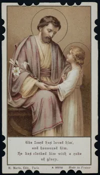 Gérard Marin estampe Joseph et Jésus Paris 1930-1945 1979.47.5 Photo