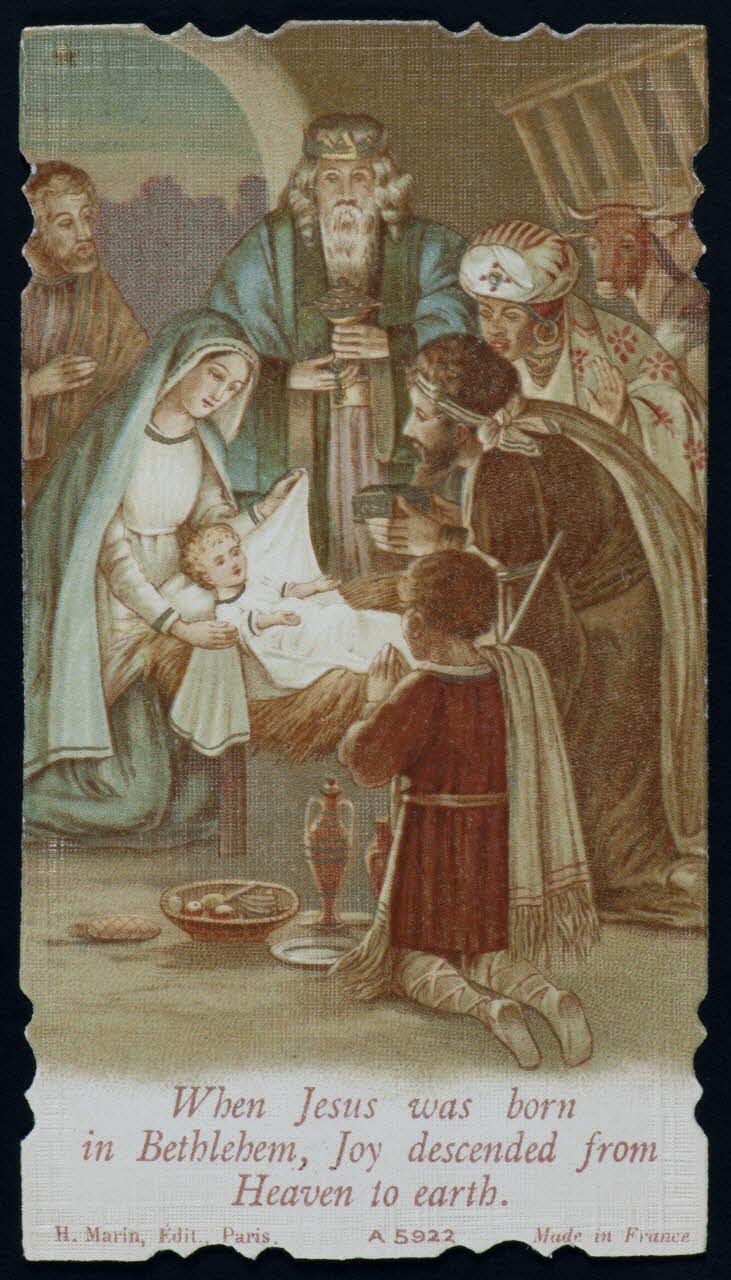 Gérard Marin estampe Nativité Paris 1930-1945 1979.47.8 Photo