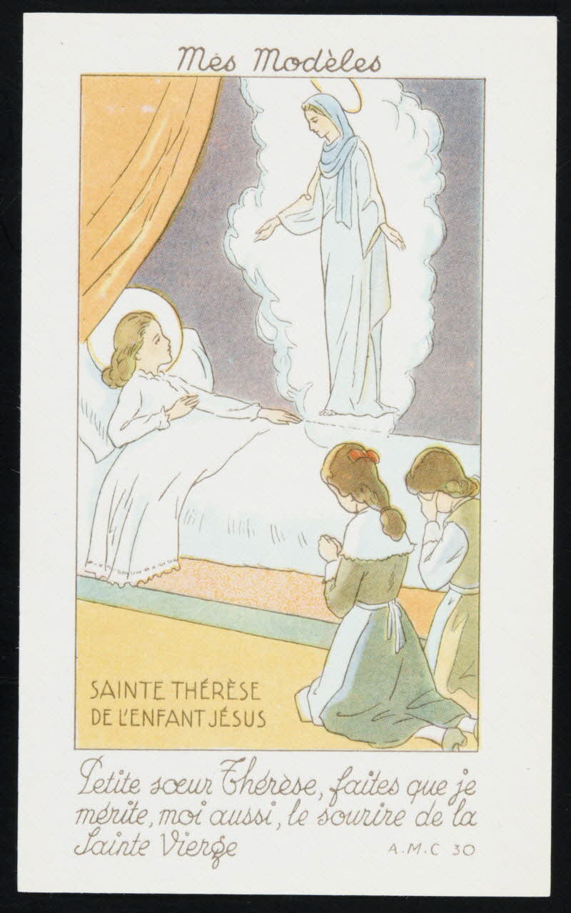 estampe Mes Modèles  SAINTE THERESE  DE L'ENFANT JESUS 1979.47.82 Photo