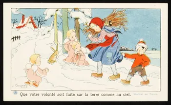 estampe Que votre volonté soit faite sur la terre comme au ciel. 1979.47.86.3  Photo
