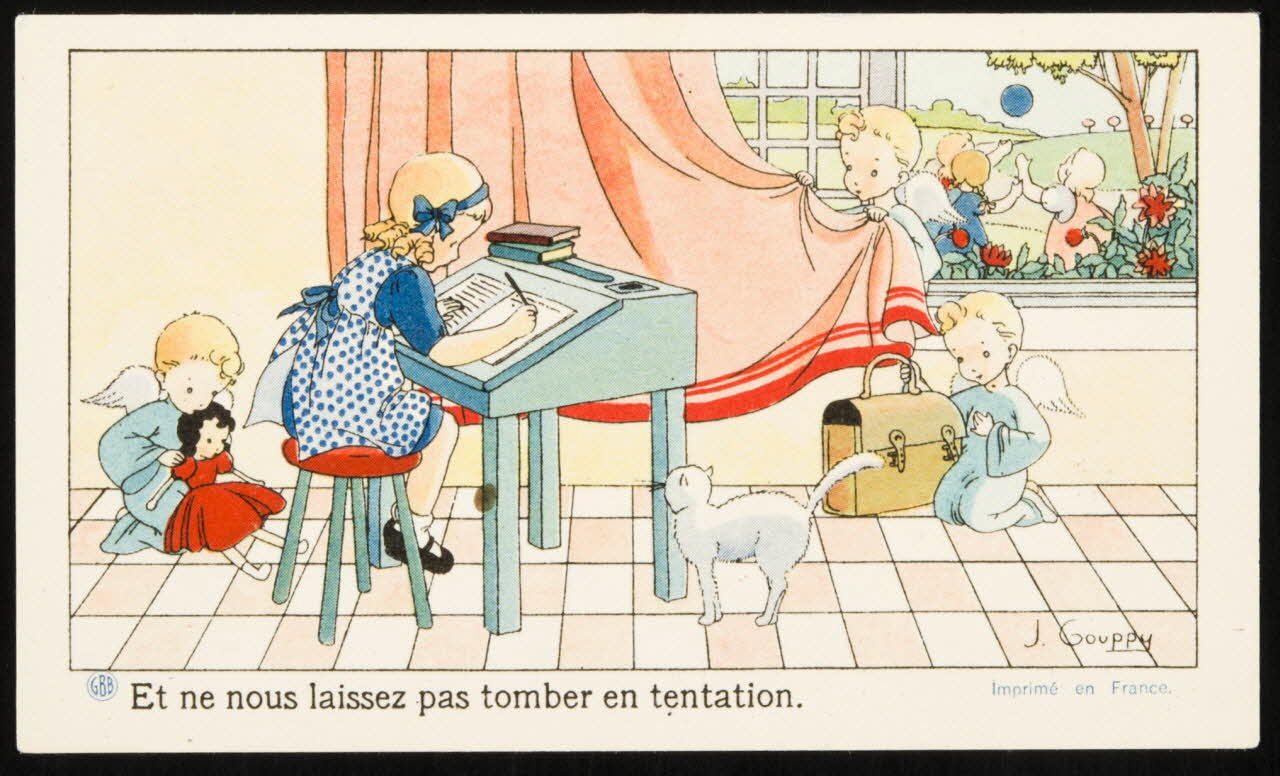 estampe Et ne nous laissez pas tomber en tentation. 1979.47.86.4 Photo