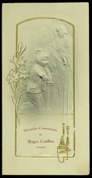 estampe Première Communion  de  Roger Cotillon 1979.49.120 Photo