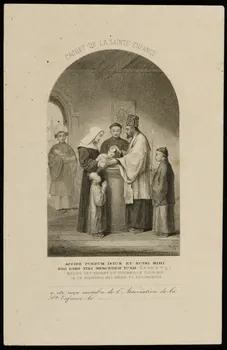 estampe CACHET DE LA SAINTE ENFANCE 1979.49.157 Photo