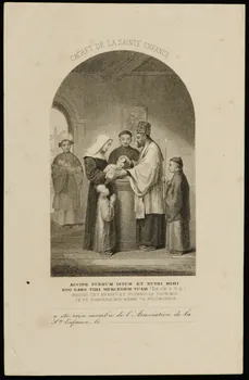estampe CACHET DE LA SAINTE ENFANCE 1979.49.158 Photo