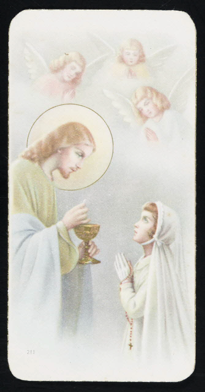 estampe Souvenir de première communion 1979.49.169 Photo