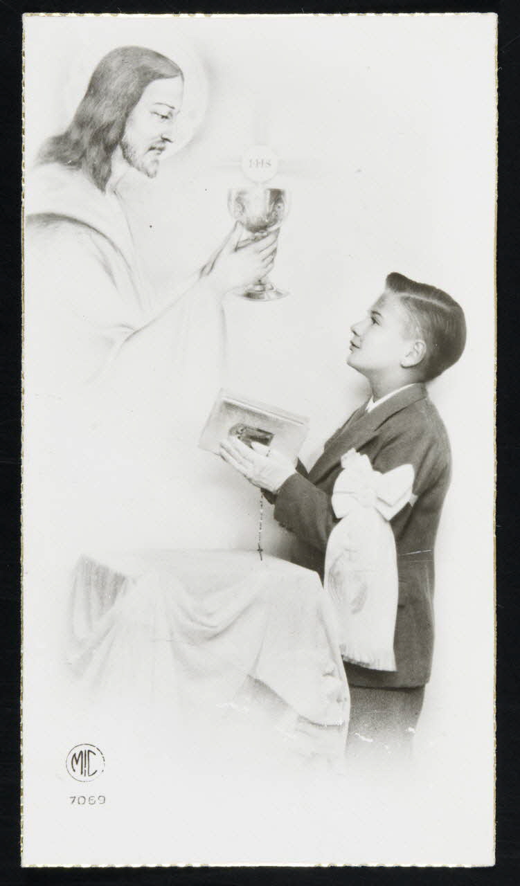 estampe Souvenir de première communion 1979.49.171 Photo