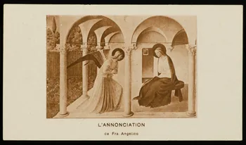 estampe L'ANNONCIATION 1979.49.175 Photo