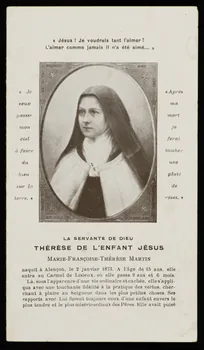 estampe THERESE DE L'ENFANT JESUS 1913 1979.49.184  Photo