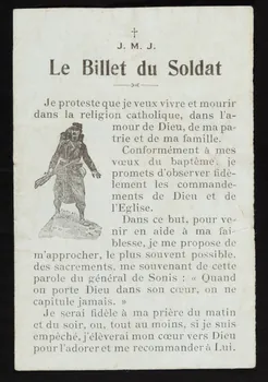 estampe Le Billet du Soldat 1979.49.189 Photo