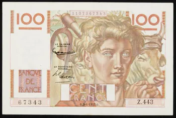 estampe Billet de 100 francs 1979.49.198 Photo